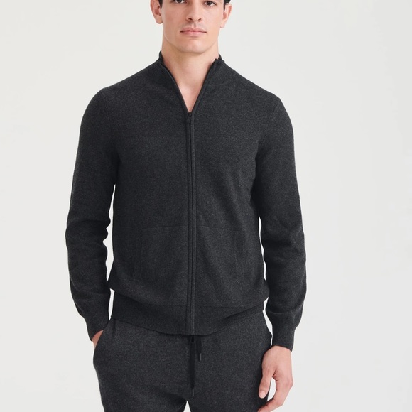 NAADAM CASHMERE FULL ZIP - Picture 1 of 3